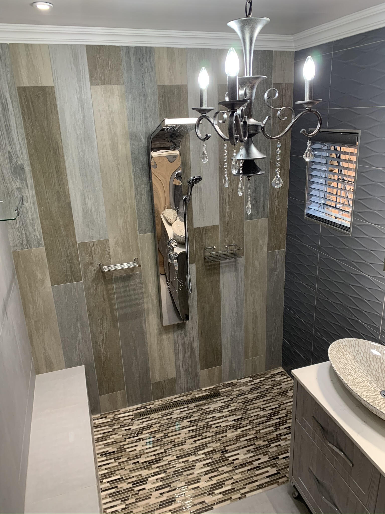 Bathroom renovation finishes