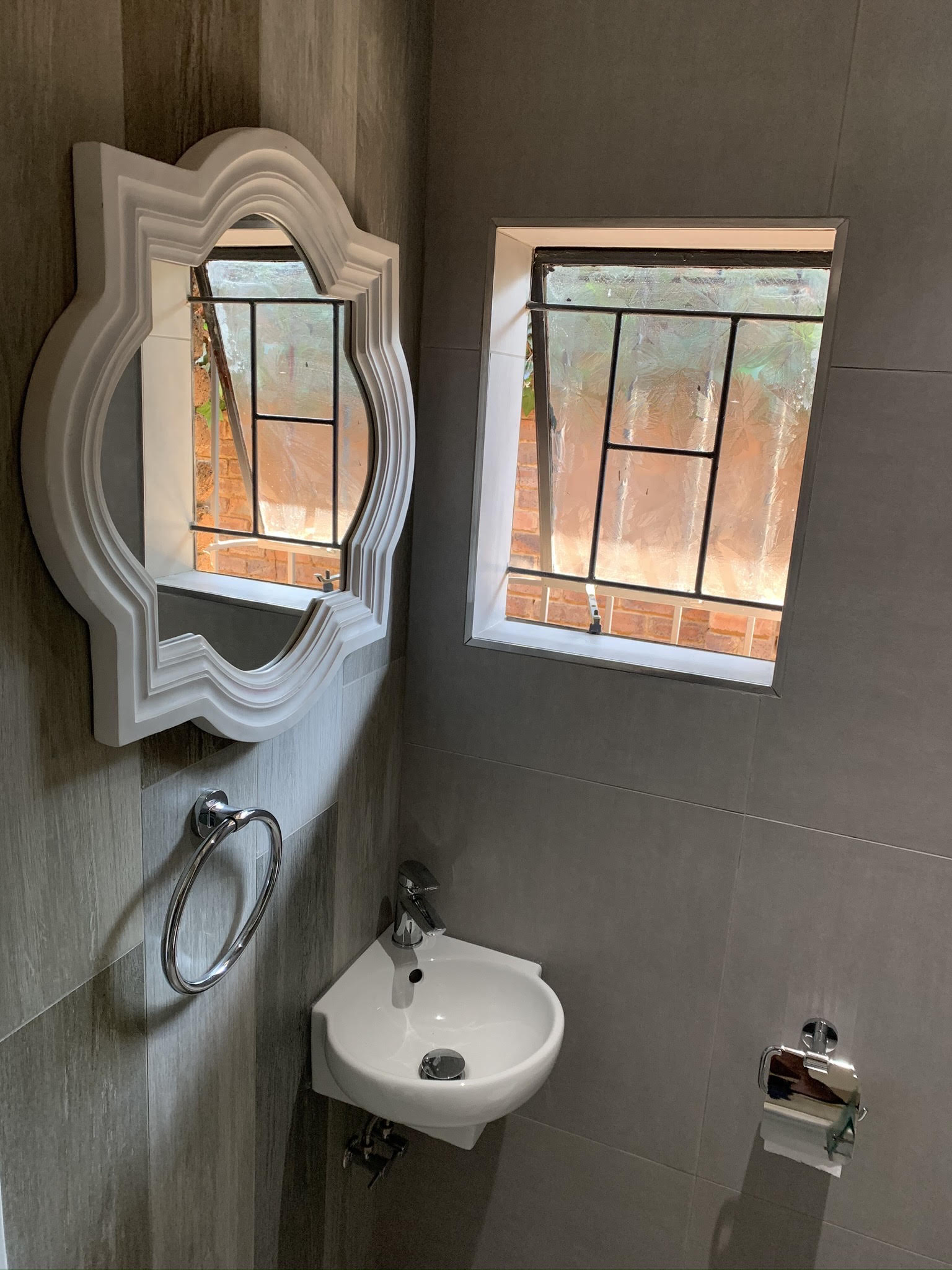 Modern bathroom renovation and installation