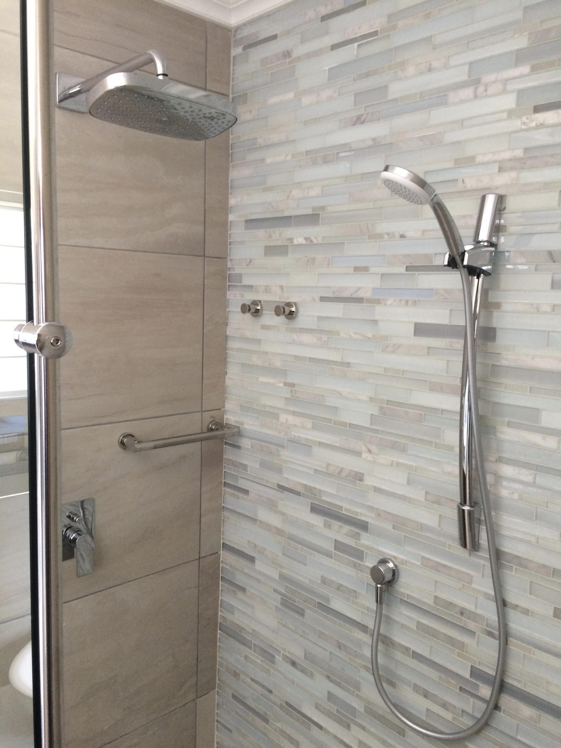 Modern bathroom renovation and installation
