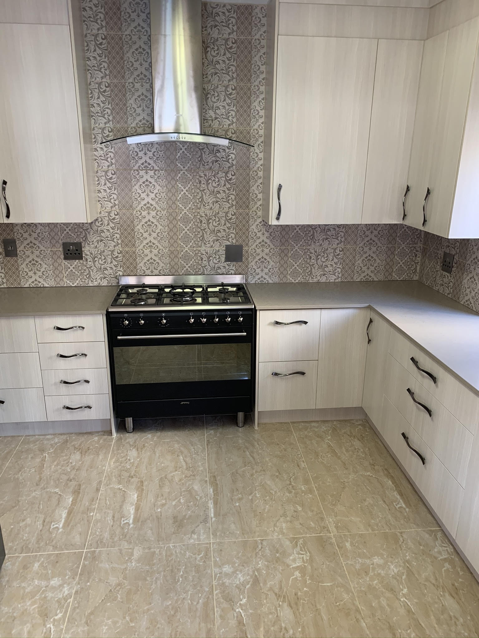 Completed kitchen renovation by Bathroom Galore