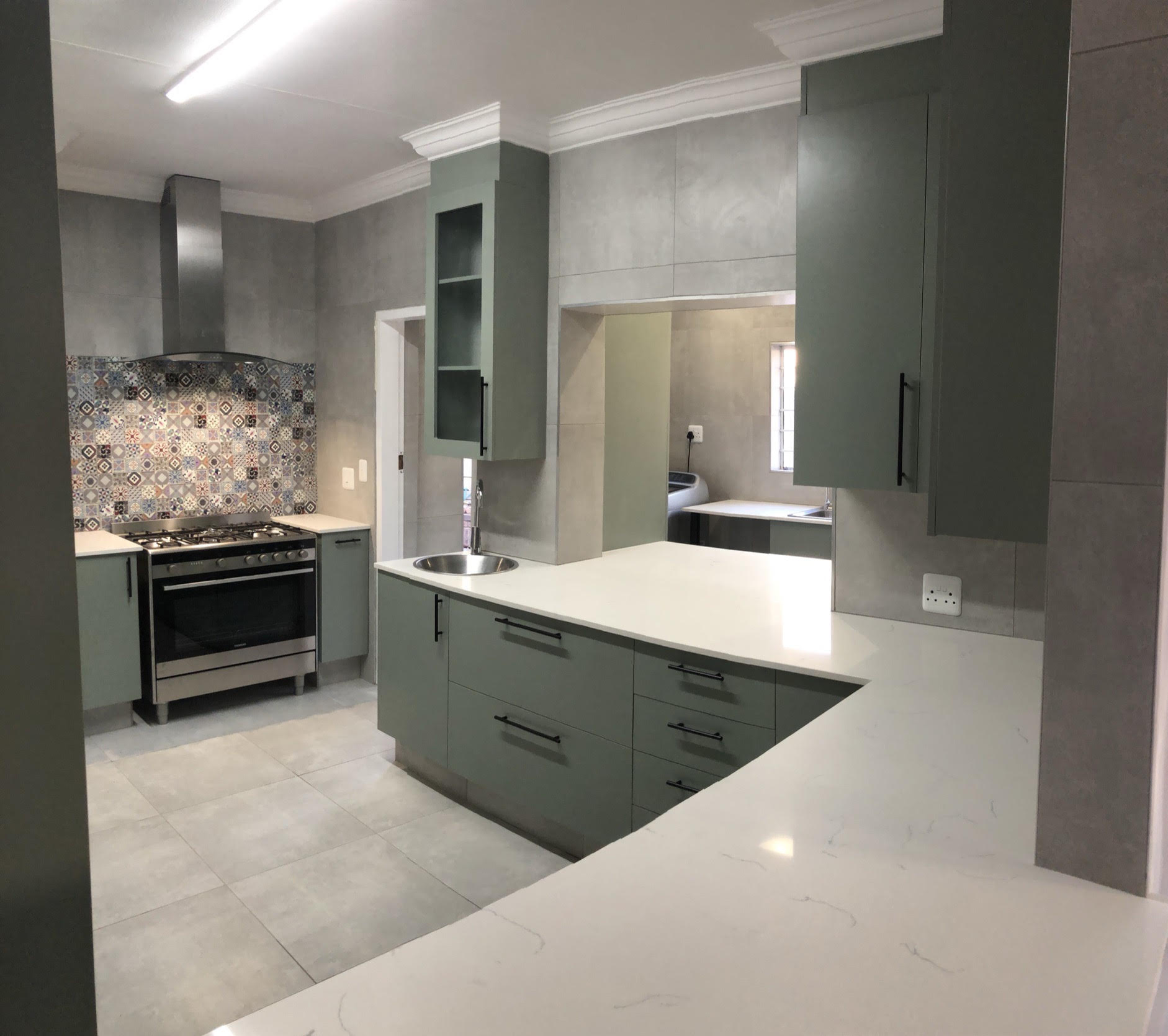 Professionally completed kitchen renovation
