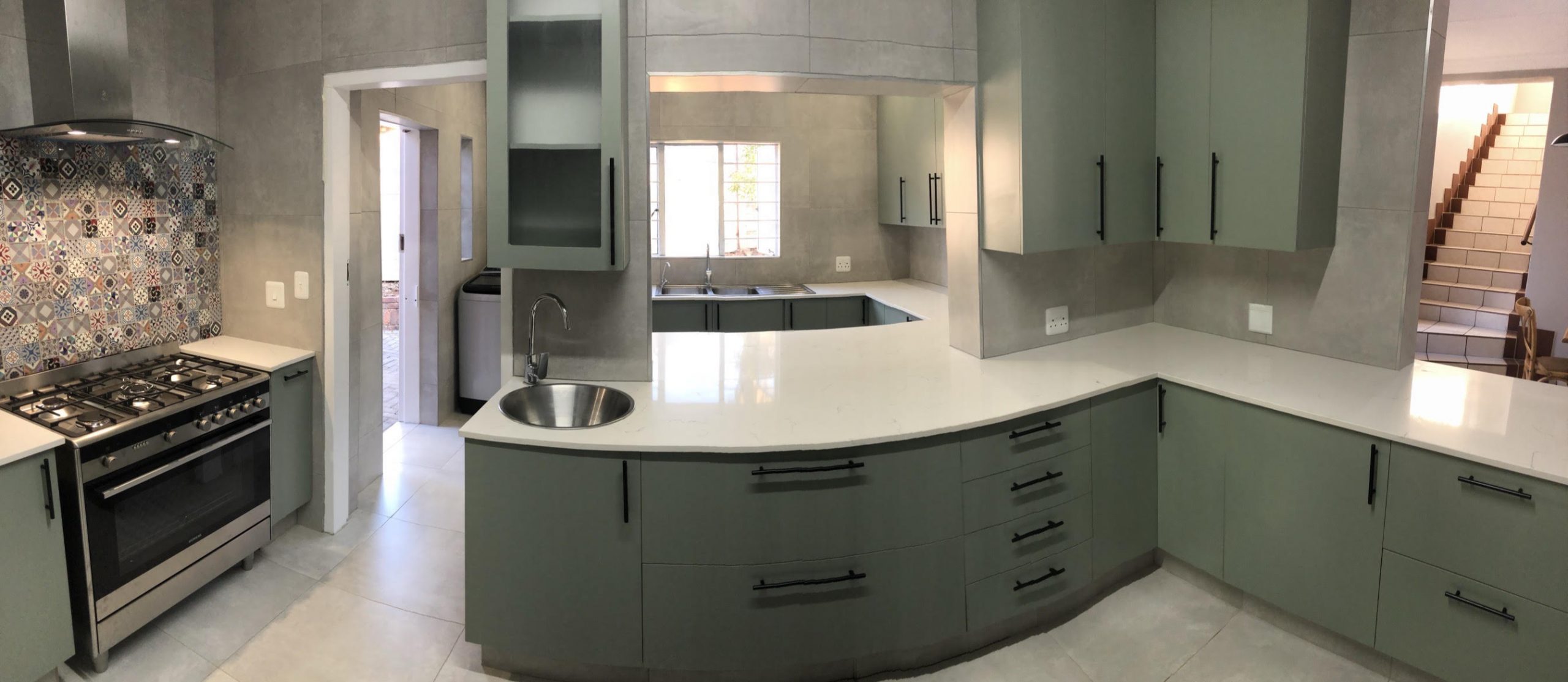 Completed kitchen renovation by Bathroom Galore