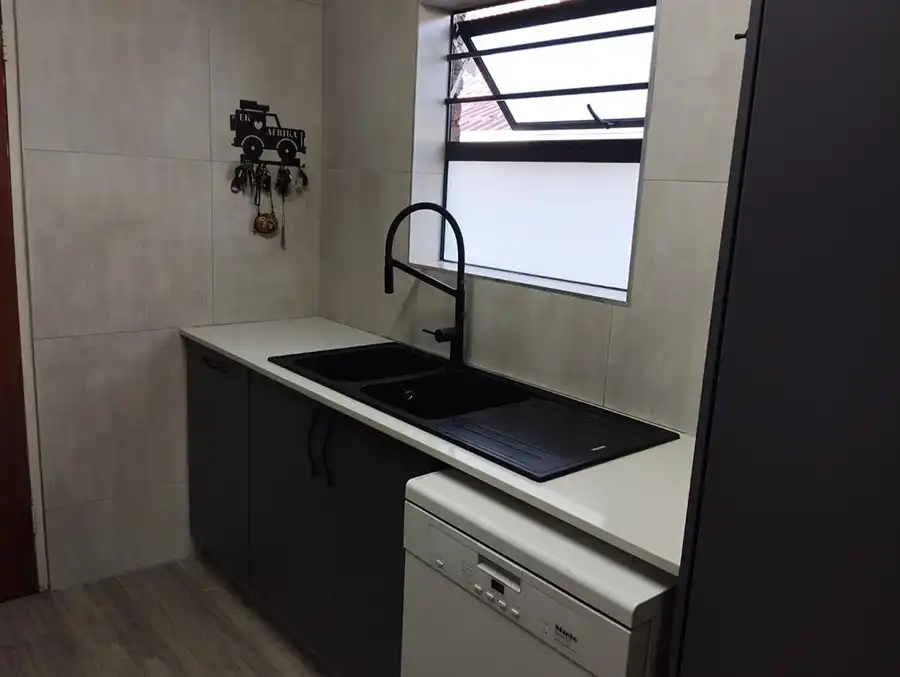 Completed kitchen renovation detail
