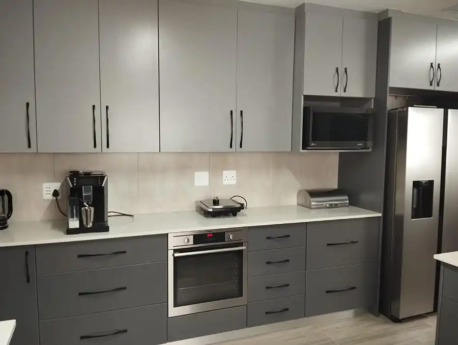 Modern kitchen renovation detail