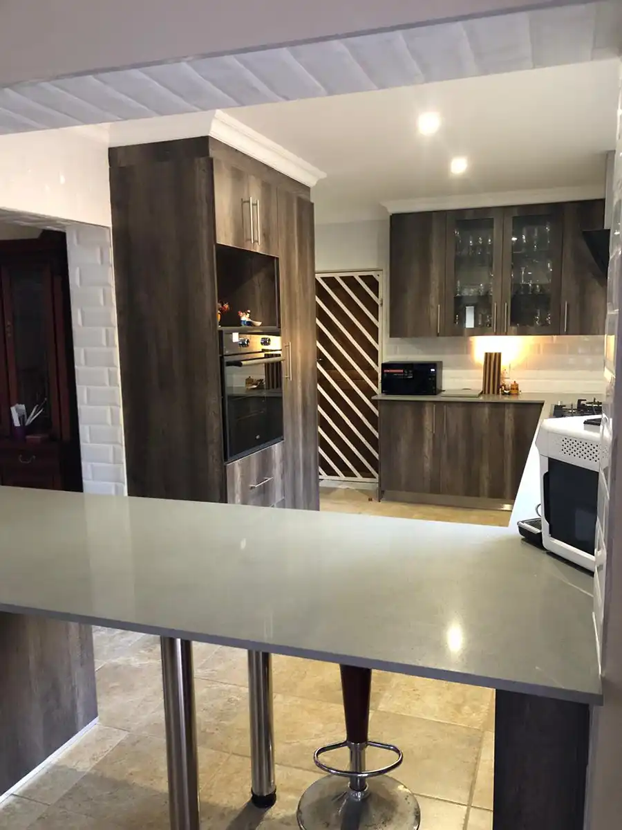 Professionally completed kitchen renovation