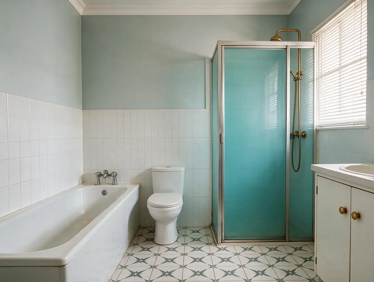 Bathroom before renovation