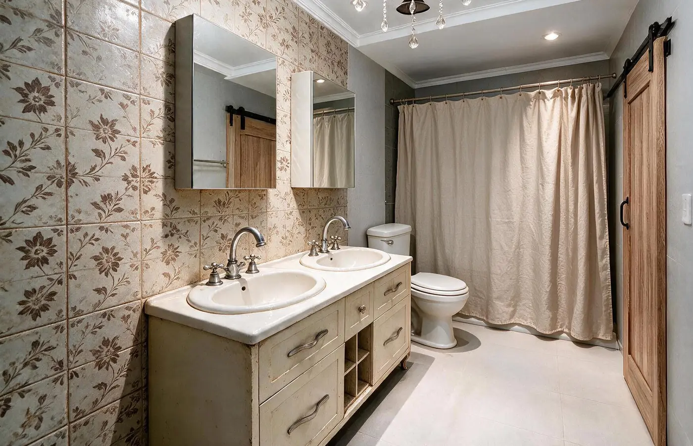 Bathroom before renovation