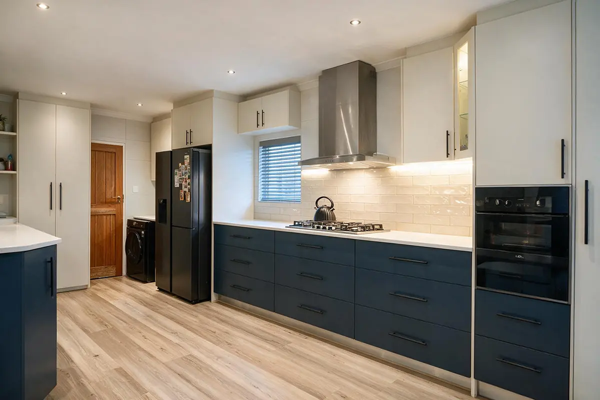 Modern kitchen renovation and cabinetry