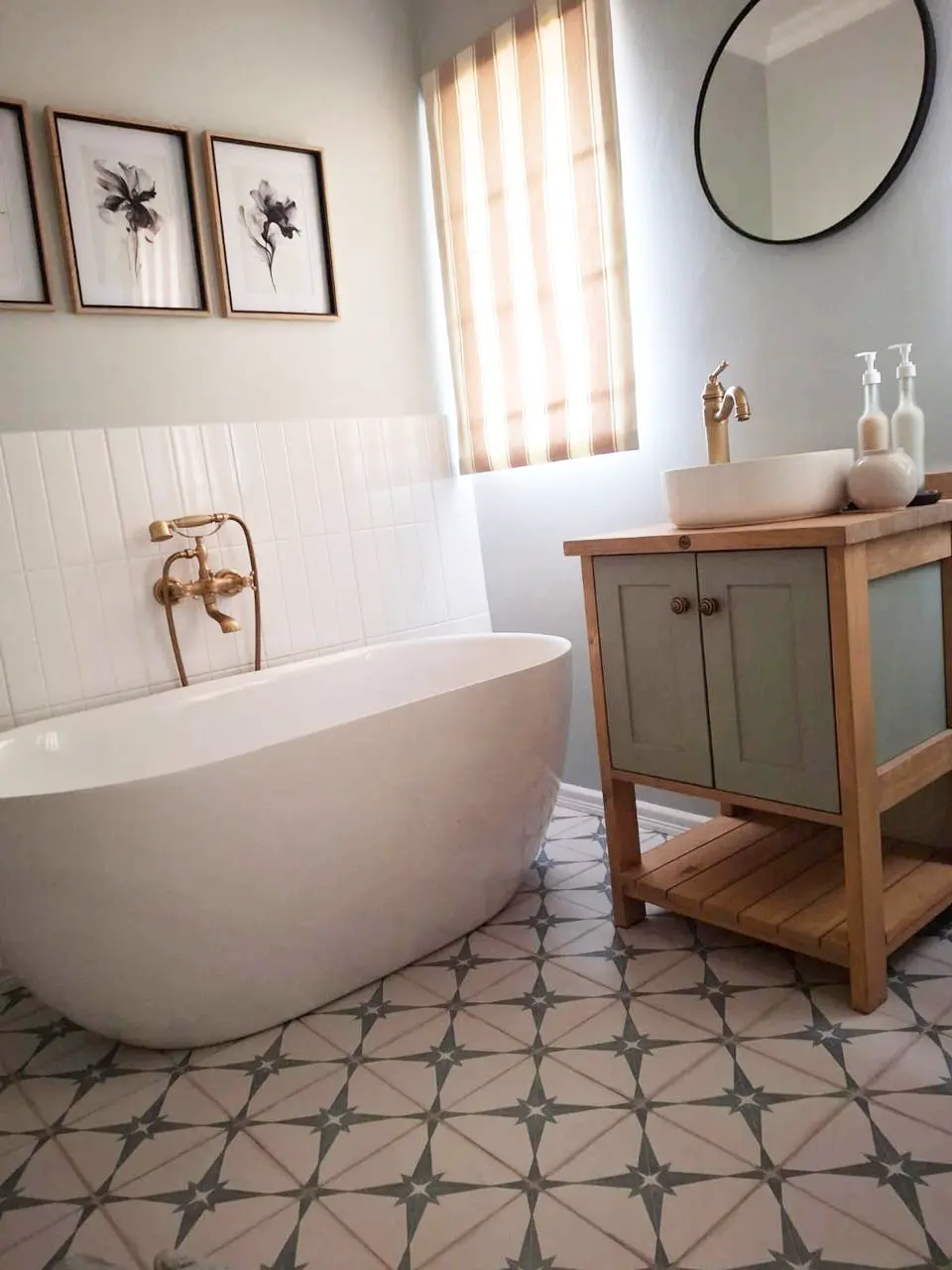 Completed bathroom renovation by Bathroom Galore